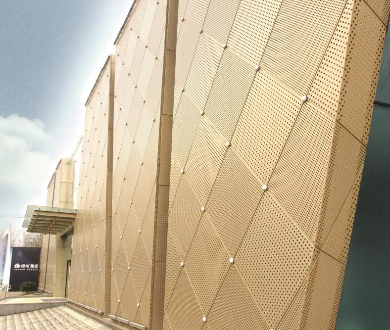 Outdoor Aluminum Curtain Wall